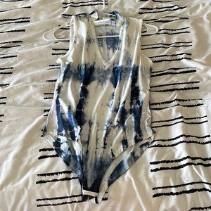 Tye dye body suit